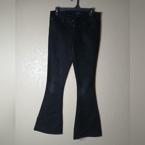 Black Flared Jeans